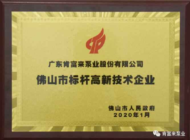 九游网页版·官方版登录入口-九游jiuyou(中国)喜获“佛山市标杆高新技术企业”称号
